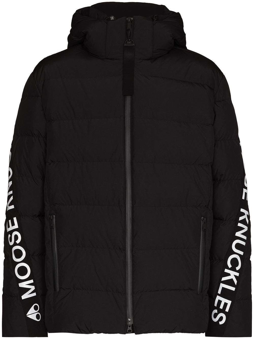 

Moose Knuckles Naufrage quilted puffer jacket - Black