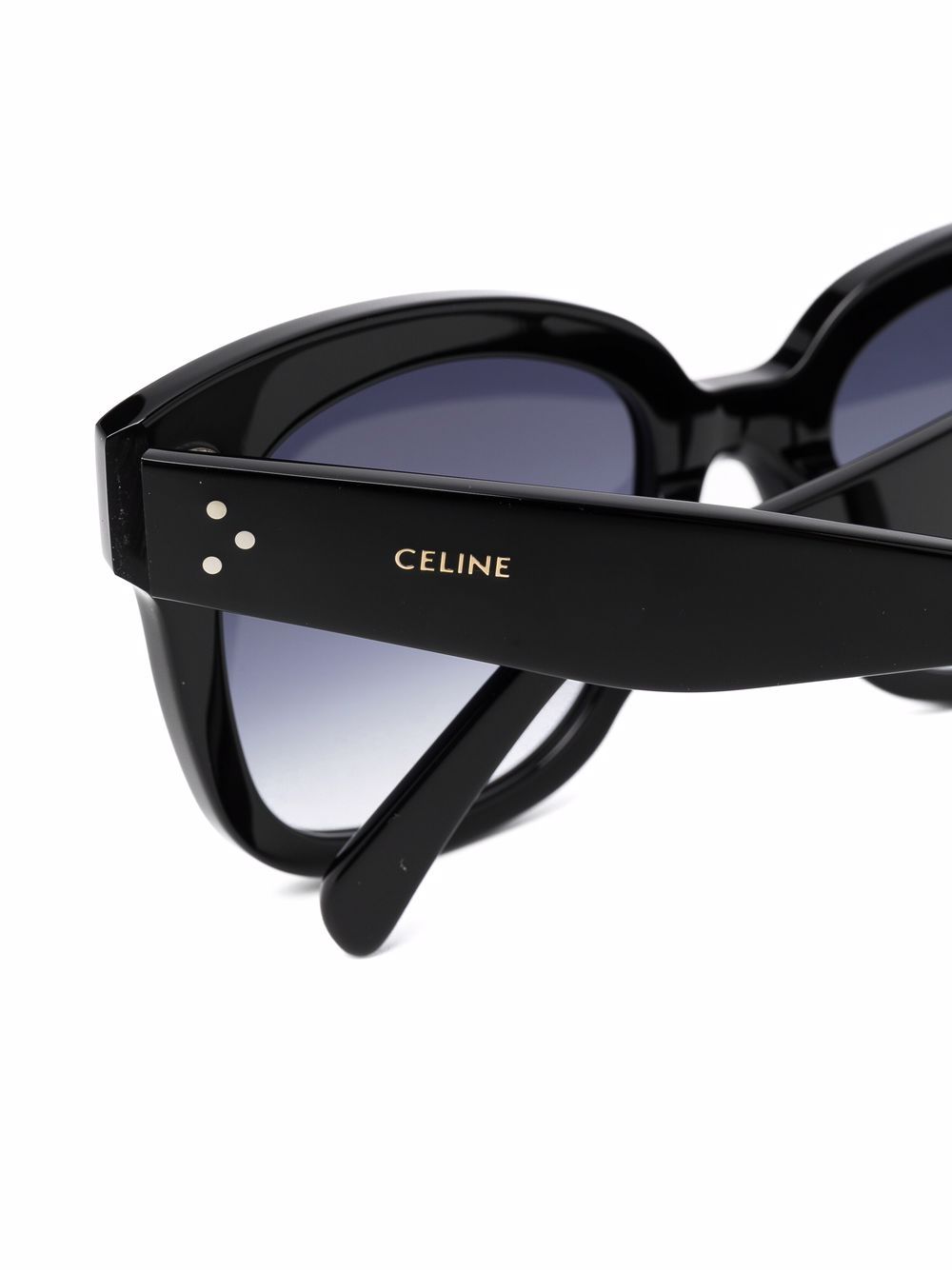 фото Celine eyewear солнцезащитные очки в массивной оправе