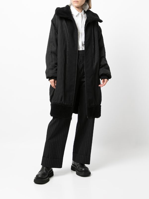 Yohji Yamamoto Oversized Wool Coat - Farfetch