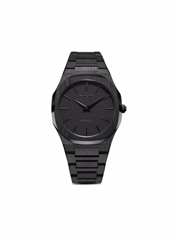 D1 Milano Reloj Ultra Thin Shadow De 40mm Negro FARFETCH ES