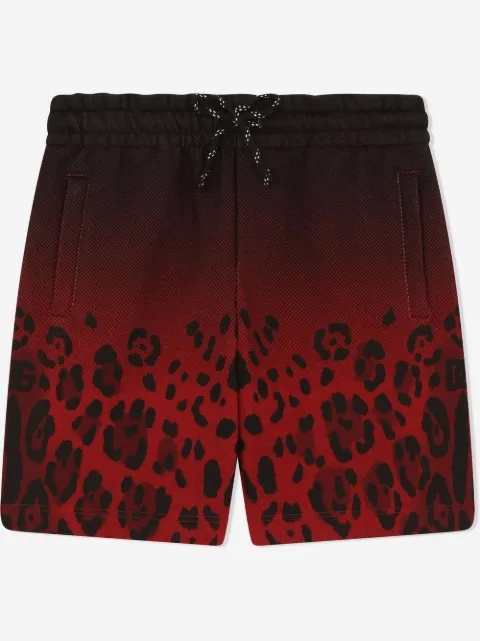 Dolce & Gabbana Kids bermudas con estampado degradado