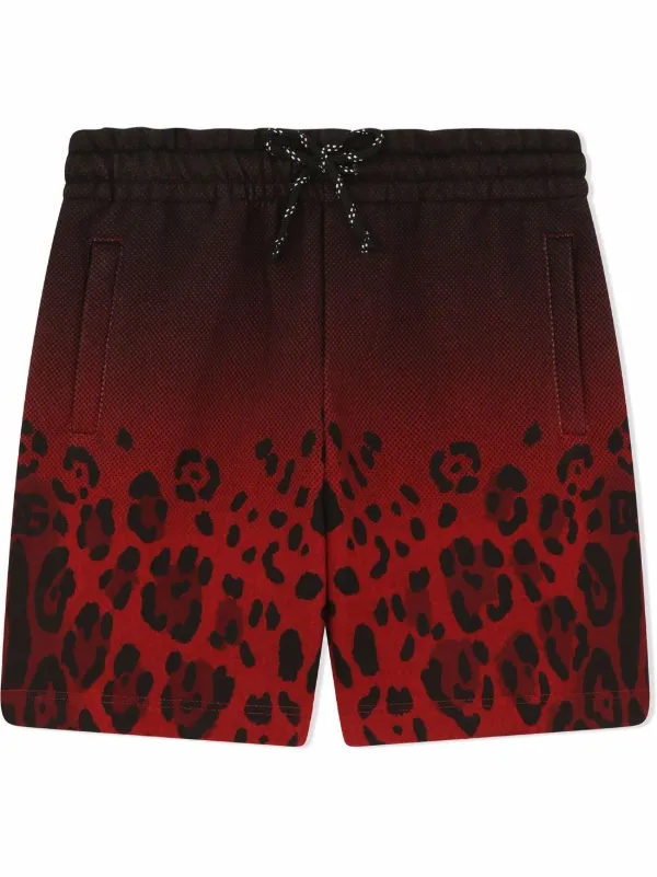 DOLCE&GABBANA レオパード柄 ショートパンツ Dolce & Gabbana Kids ドルチェ＆ガッバーナキッズ レオパード