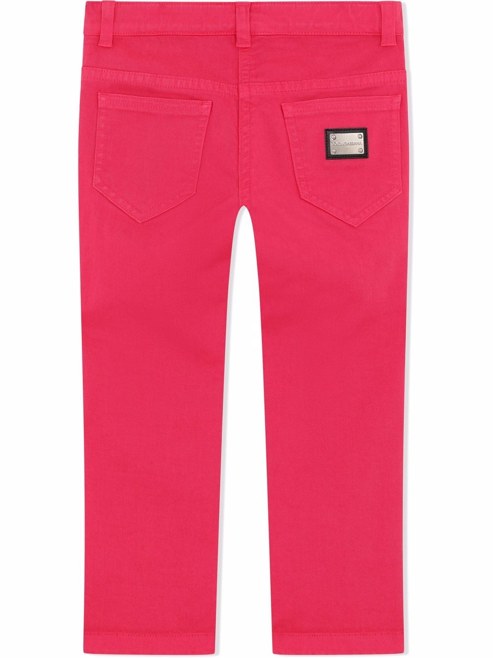 Dolce & Gabbana Kids Straight jeans - Roze