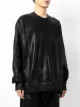 Julius Oversized coated sweatshirt