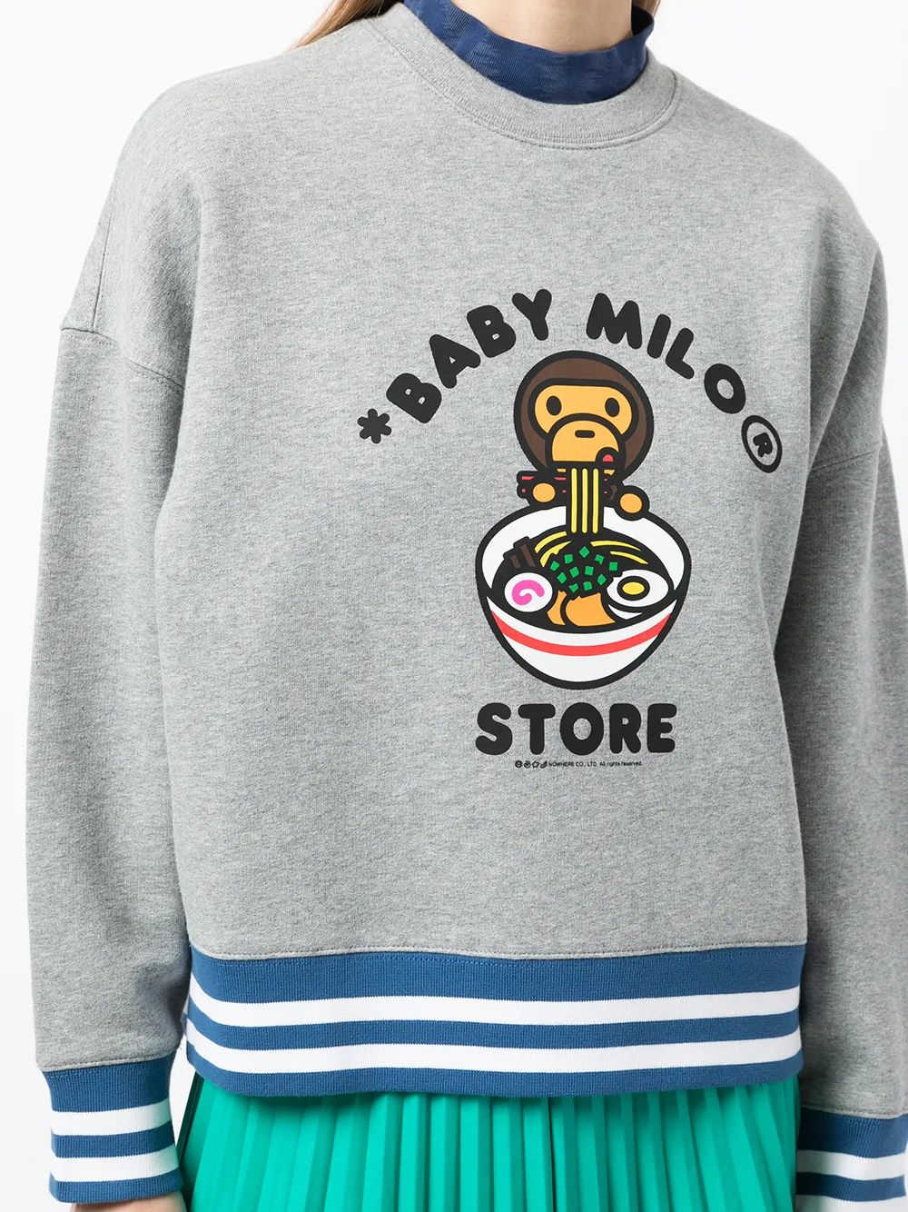 фото *baby milo® store by *a bathing ape® толстовка с логотипом