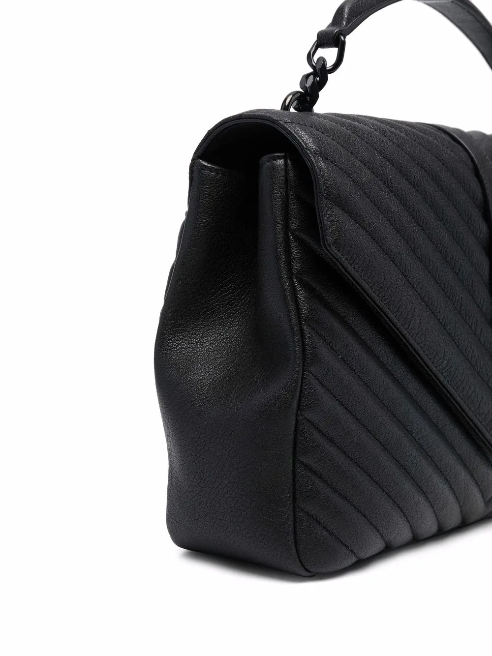 фото Saint laurent большая стеганая сумка на плечо collège