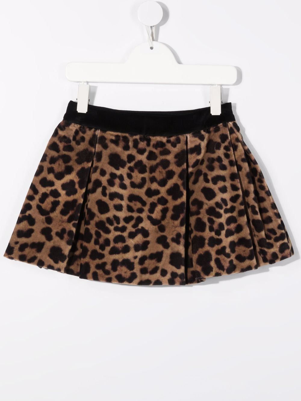 фото Fay kids юбка с запахом и леопардовым принтом