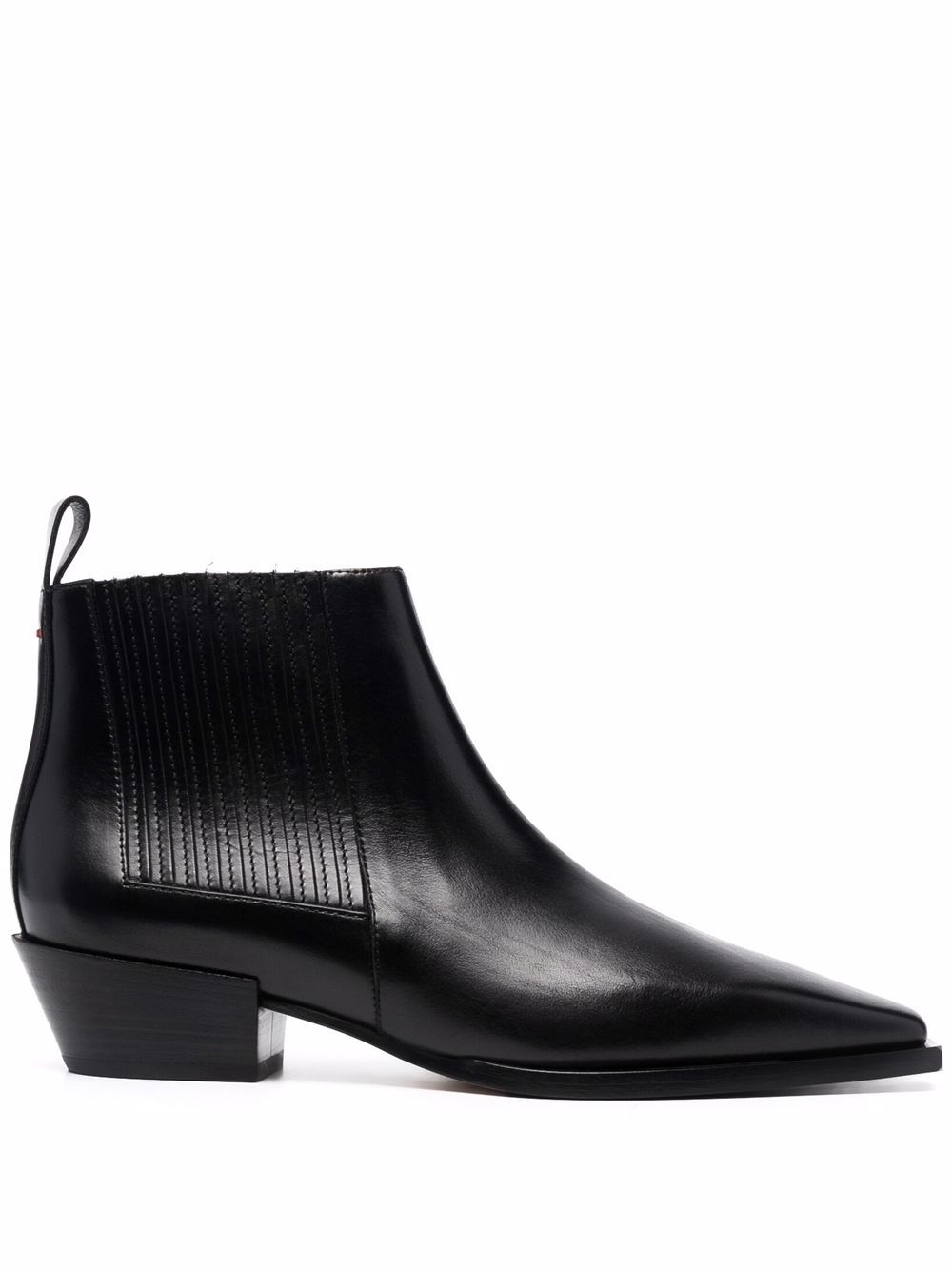 

Aeyde ankle leather boots - Black