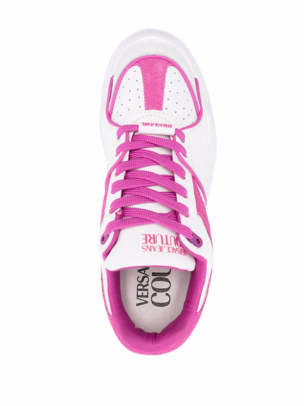 фото Versace jeans couture кроссовки на платформе