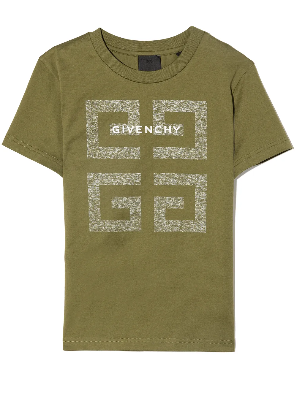 

Givenchy Kids logo-print cotton T-shirt - Green