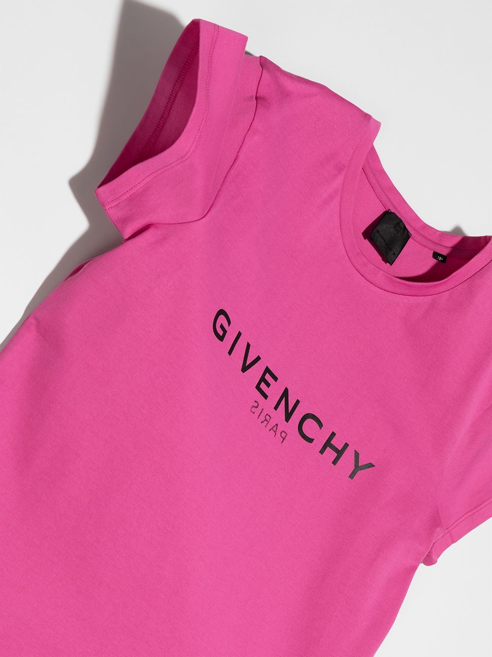 фото Givenchy kids футболка с логотипом