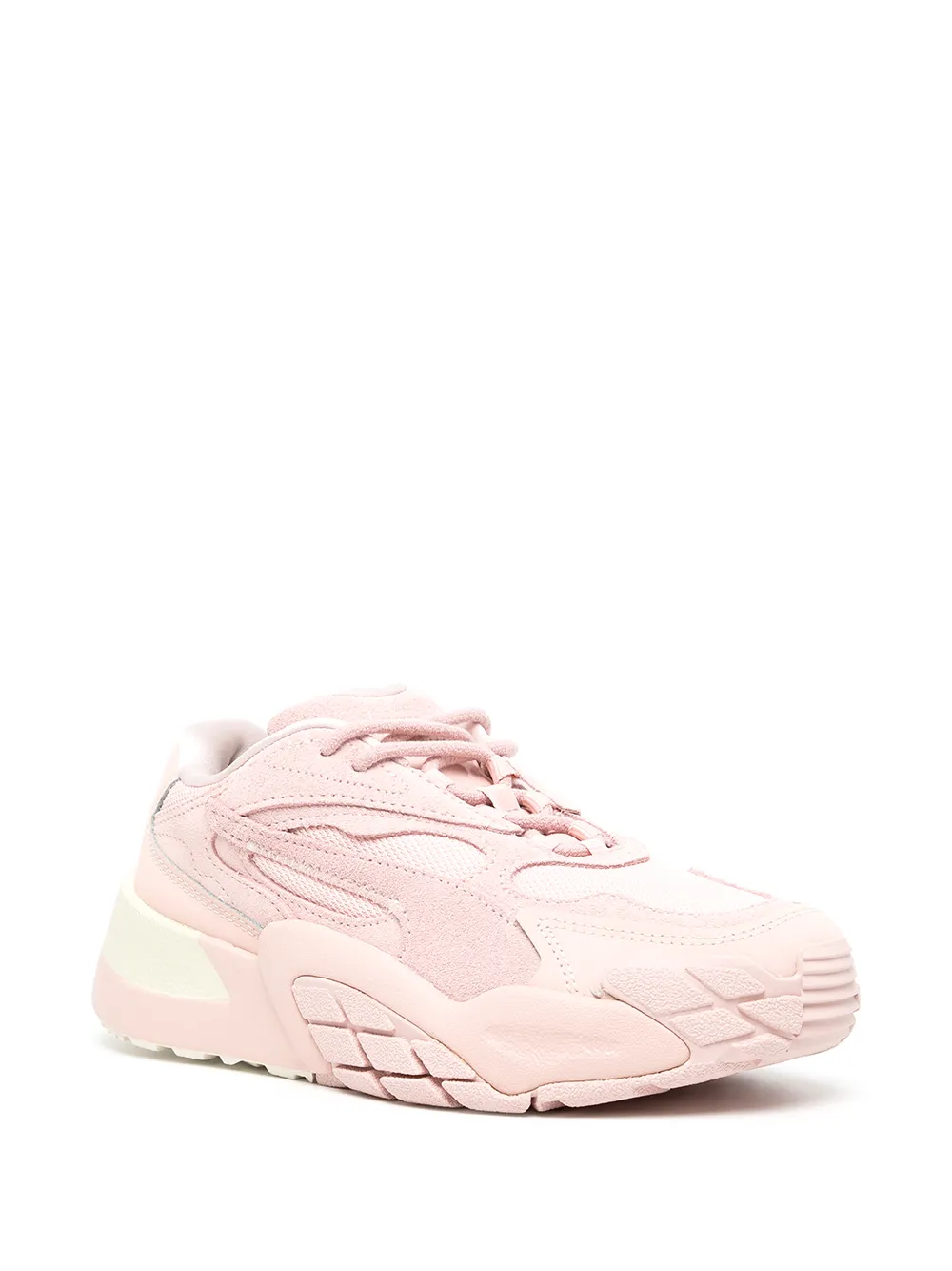 PUMA lace-up low-top trainers Pink