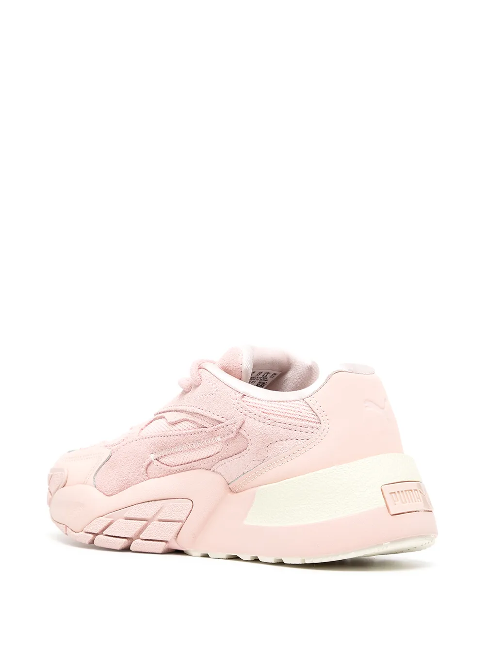 PUMA lace-up low-top trainers Pink