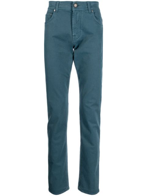 high waist tapered trousers