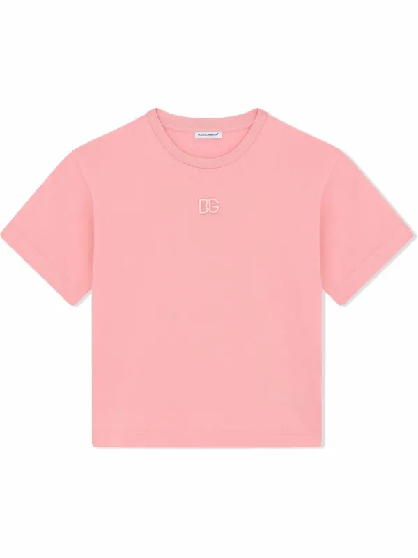 dolce and gabbana pink t shirt