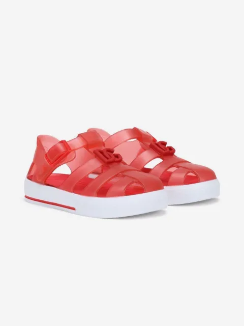 Dolce & Gabbana Kids DG-logo jelly shoes