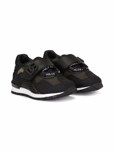 Dolce & Gabbana Kids camouflage-print low-top sneakers