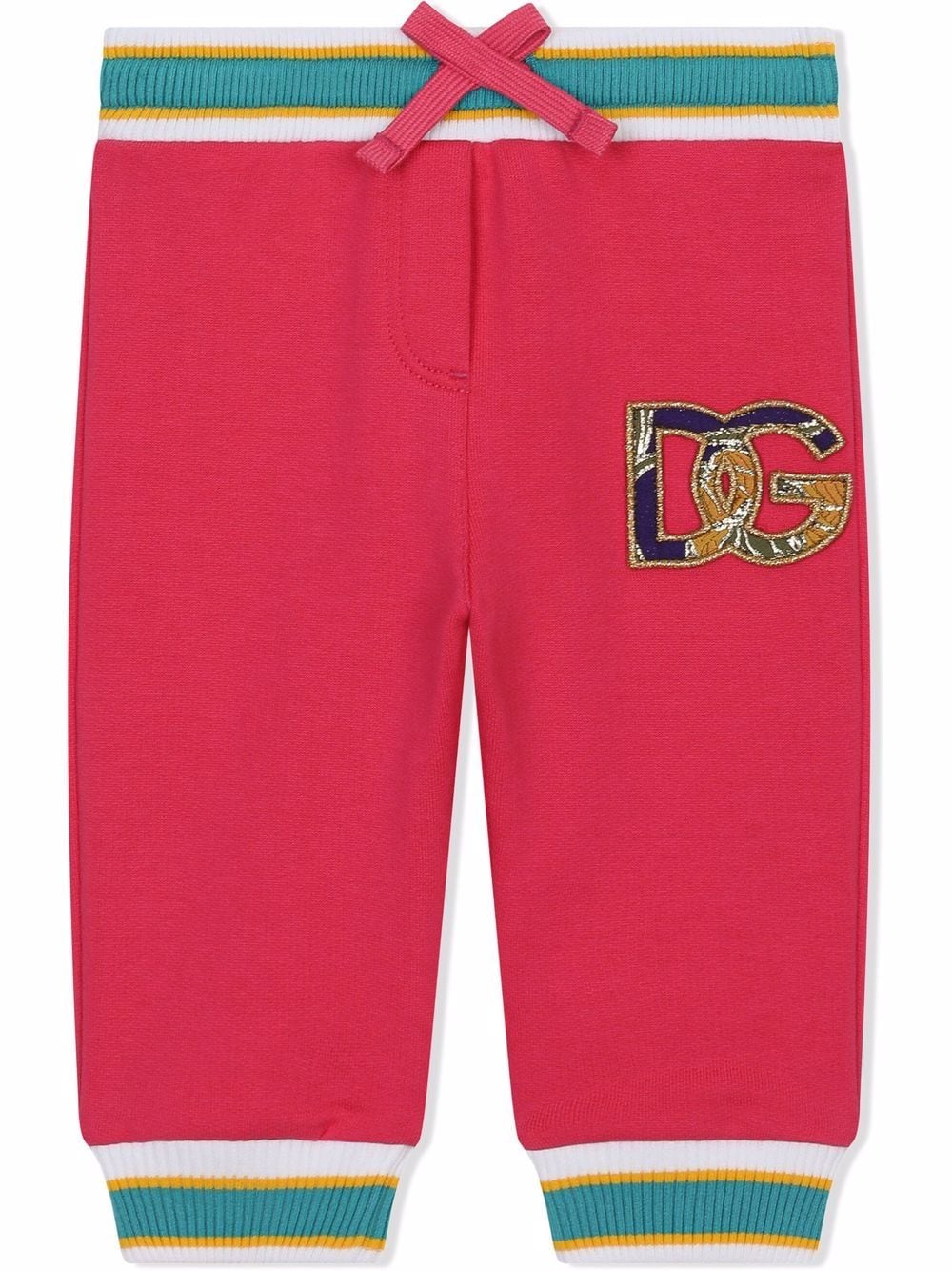 фото Dolce & gabbana kids logo-patch track trousers