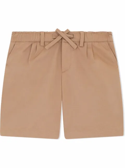 Dolce & Gabbana Kids drawstring gabardine shorts