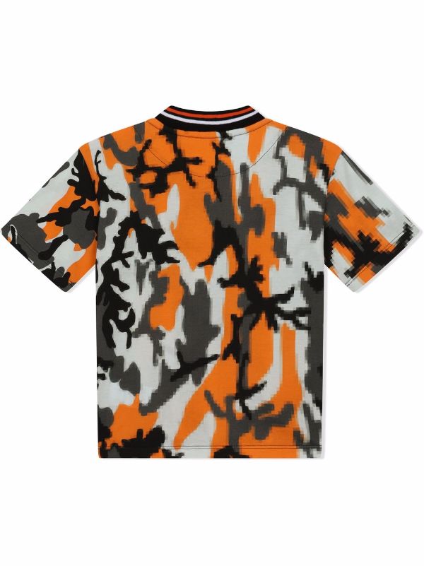 Dolce & Gabbana Camouflage Print Cotton T-shirt - Farfetch