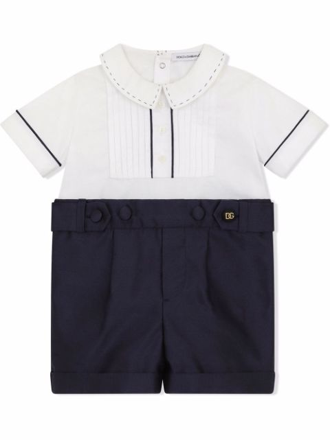 Dolce & Gabbana Kids shirt and trousers romper