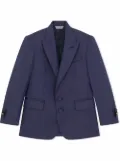 Dolce & Gabbana Kids wool-blend tailored blazer - Blue