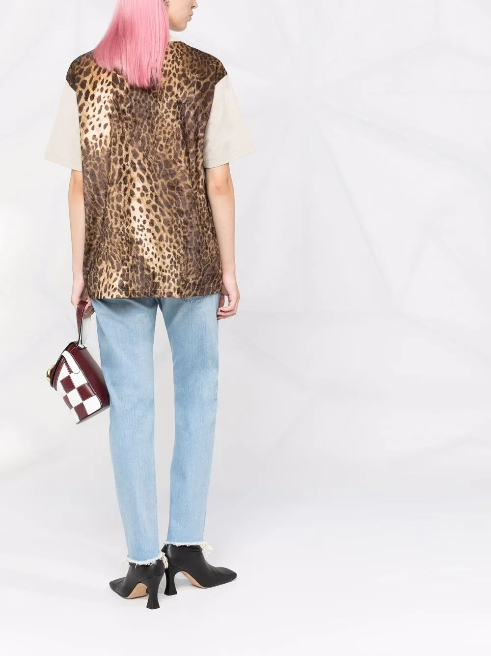 Distressed Skinny-Cut Jeans