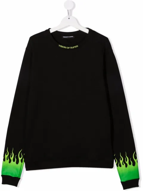 Vision Of Super Kids TEEN logo sweatshirt 