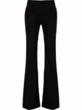 Saint Laurent grain de poudre tailored trousers - Black