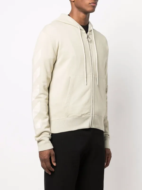off white moletom com capuz fake