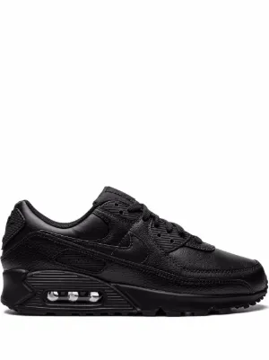 Air max 90 hot sale black silver