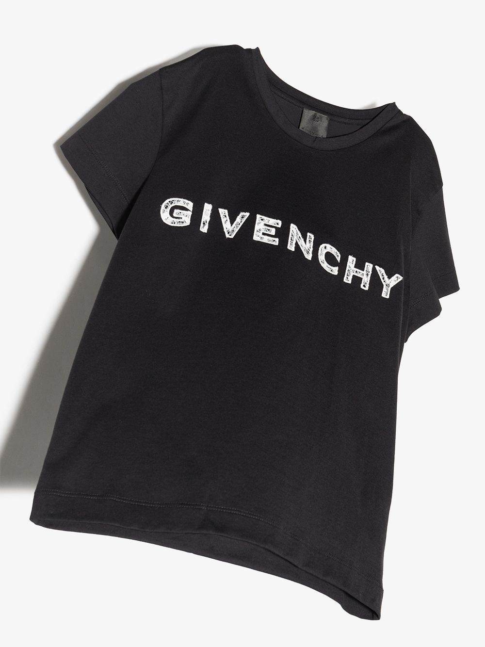 Givenchy Kids T-shirt met geborduurd logo - Zwart