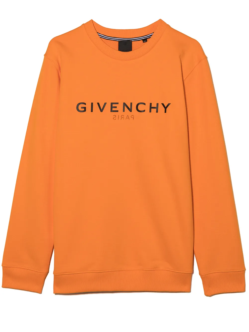 

Givenchy Kids sudadera con logo estampado - Naranja