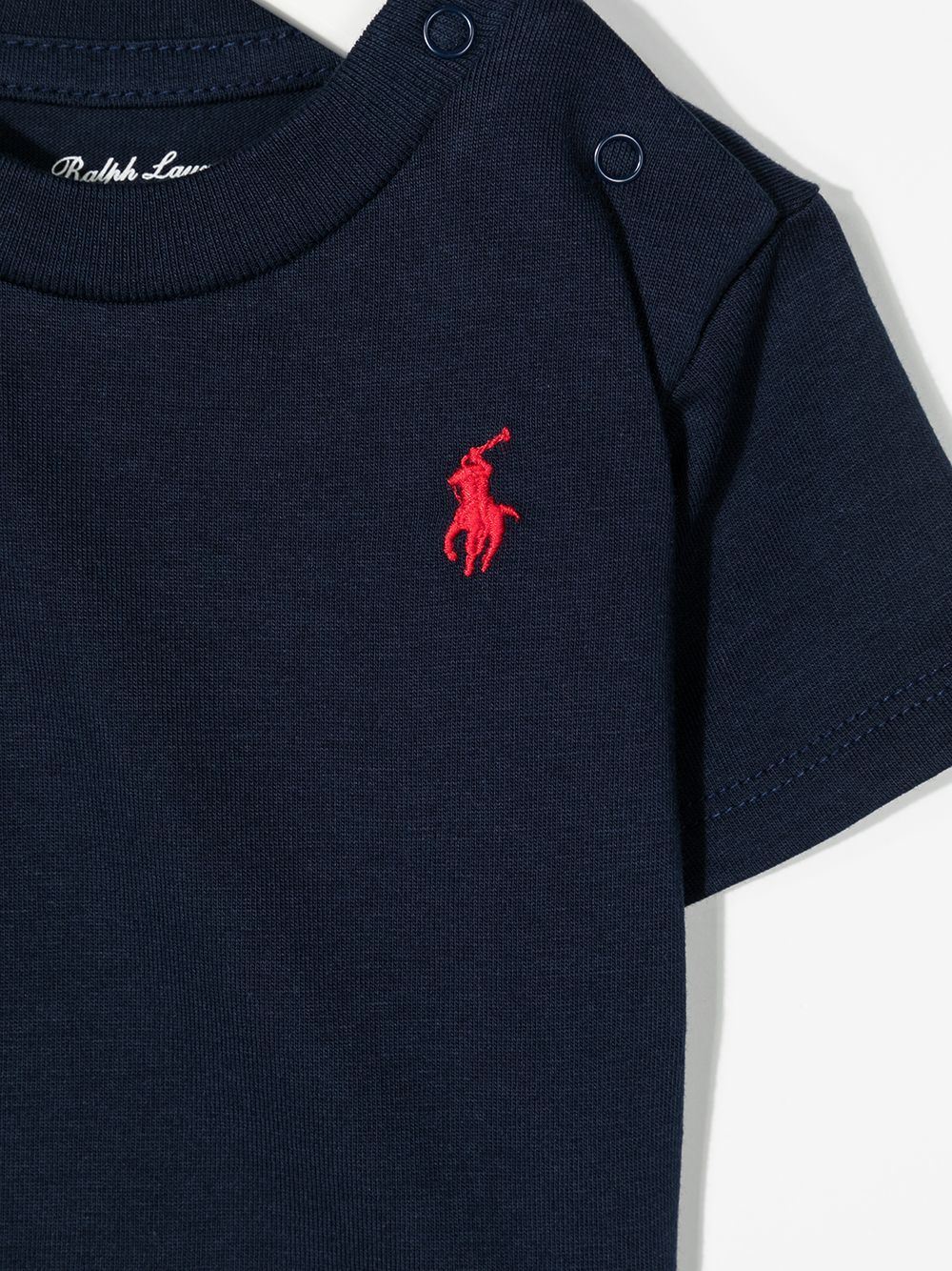 фото Ralph lauren kids футболка с вышитым логотипом