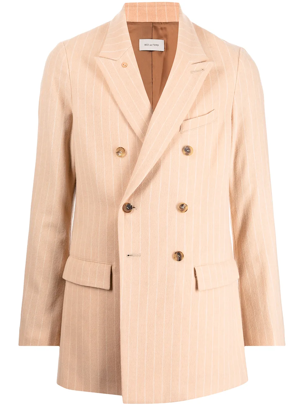 Bed J.W. Ford Striped Blazer Jacket - Farfetch