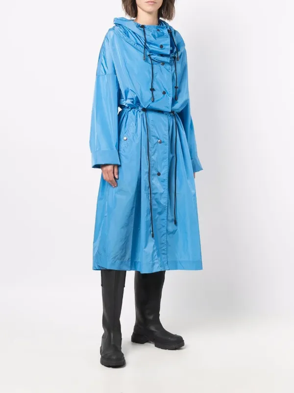 raincoat with drawstring waist