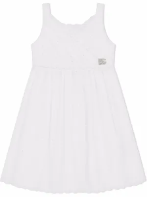Robe Fille Dolce & Gabbana Taille 4 - Dentelle écru/crème - Occasion Parfait état