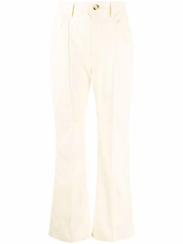 Nanushka Zoey Cropped kick-flare 