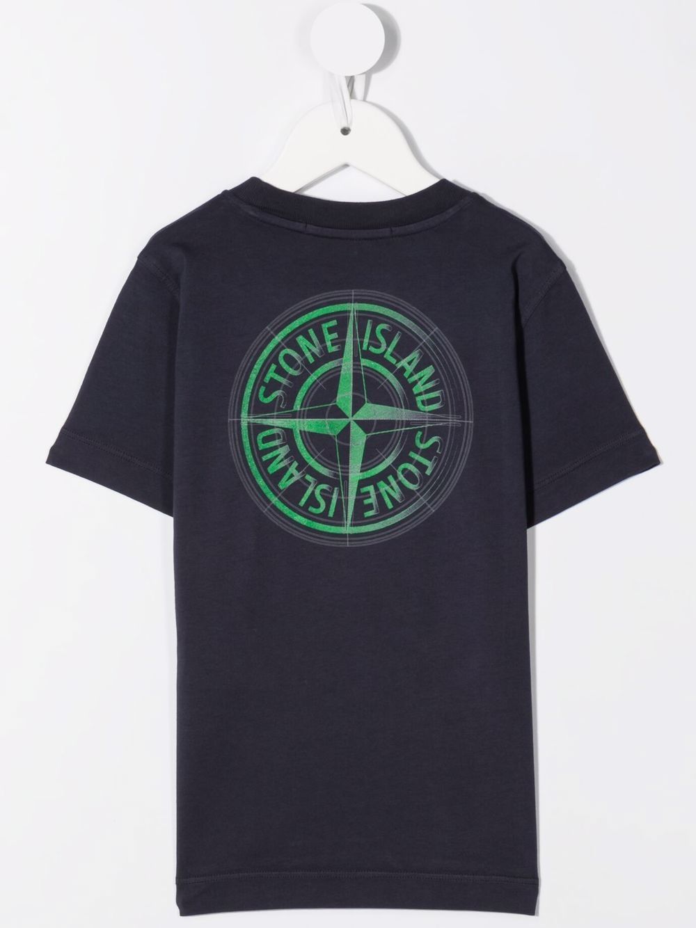 фото Stone island junior футболка с логотипом compass