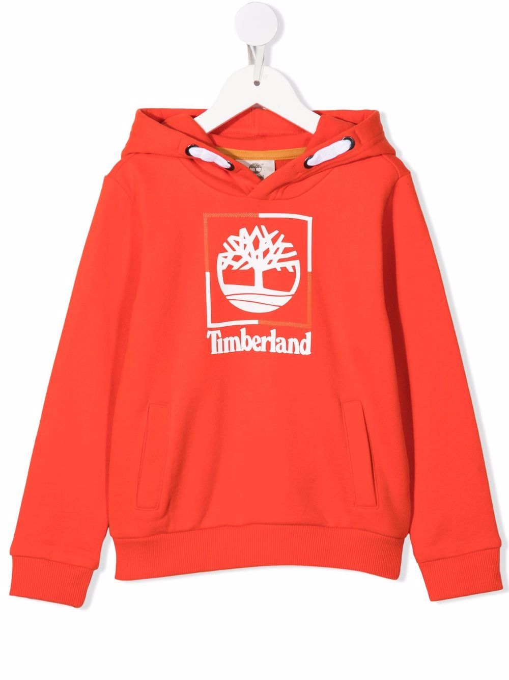 фото Timberland kids худи с кулиской и логотипом