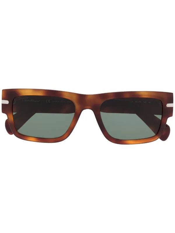 Salvatore Ferragamo Eyewear Lentes De Sol Con Armazón Estilo Carey -  Farfetch