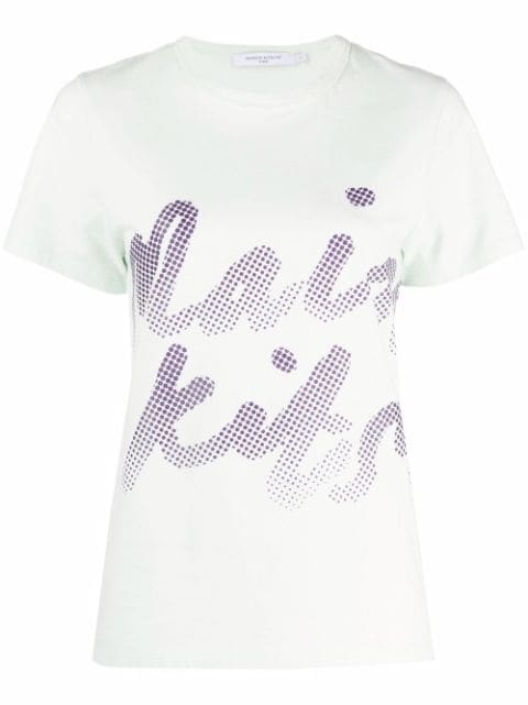 Maison Kitsuné - logo-print T-shirt