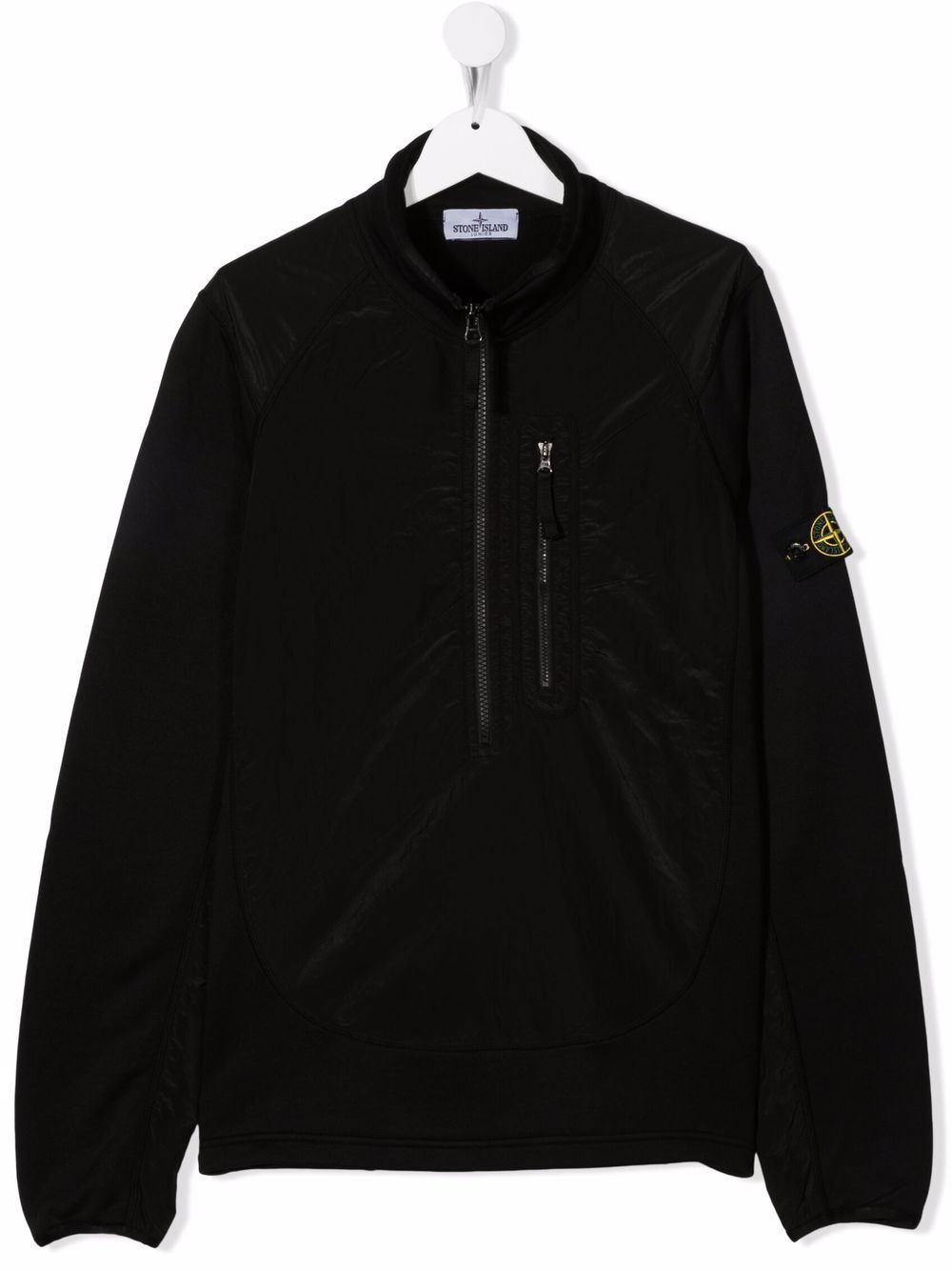 фото Stone island junior толстовка с нашивкой-логотипом