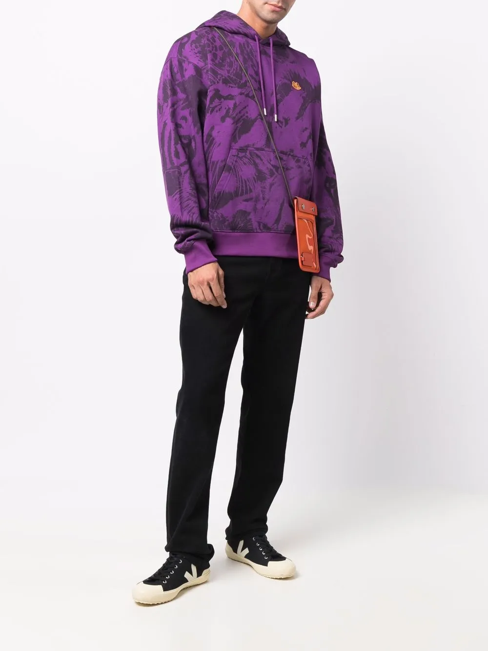 фото Kenzo худи из органического хлопка с логотипом