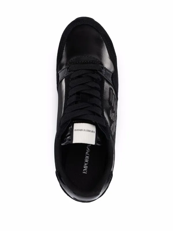 armani strap trainers