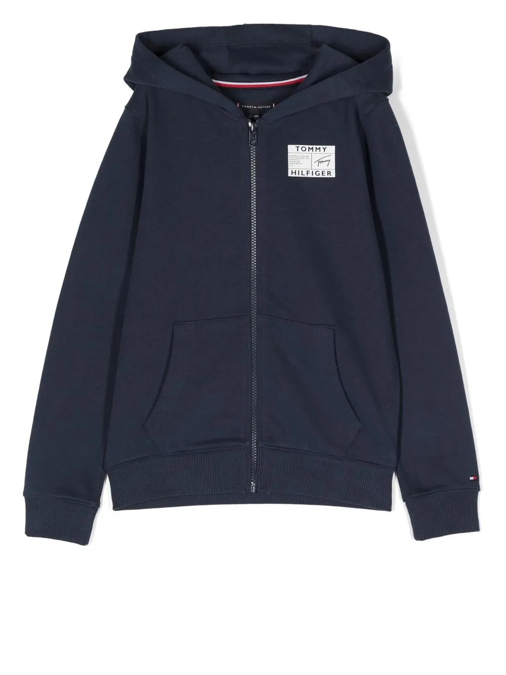 

Tommy Hilfiger Junior hoodie con logo estampado - Azul