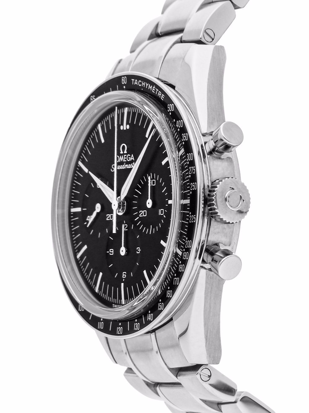 фото Omega наручные часы speedmaster moonwatch chronograph first omega in space pre-owned 40 мм