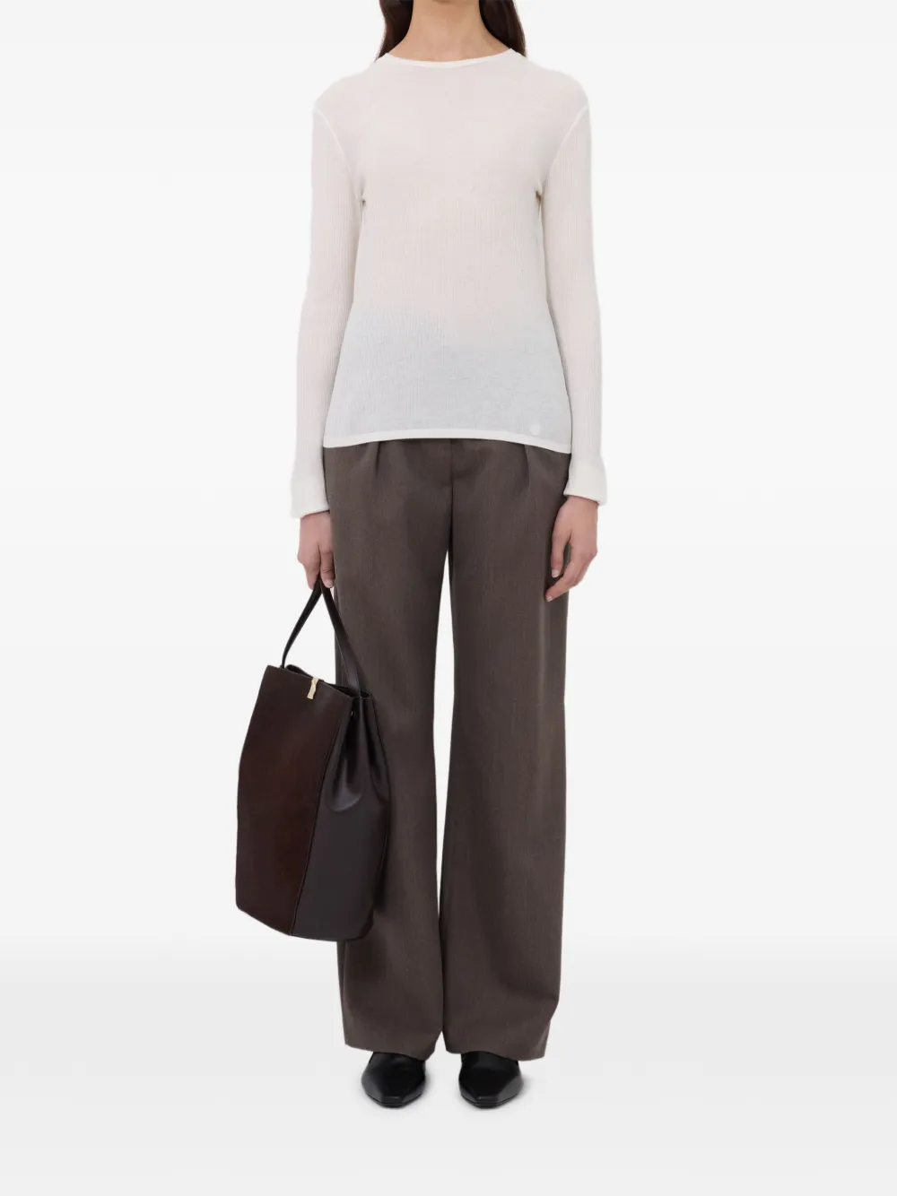 Ortigia Round-Neck Top