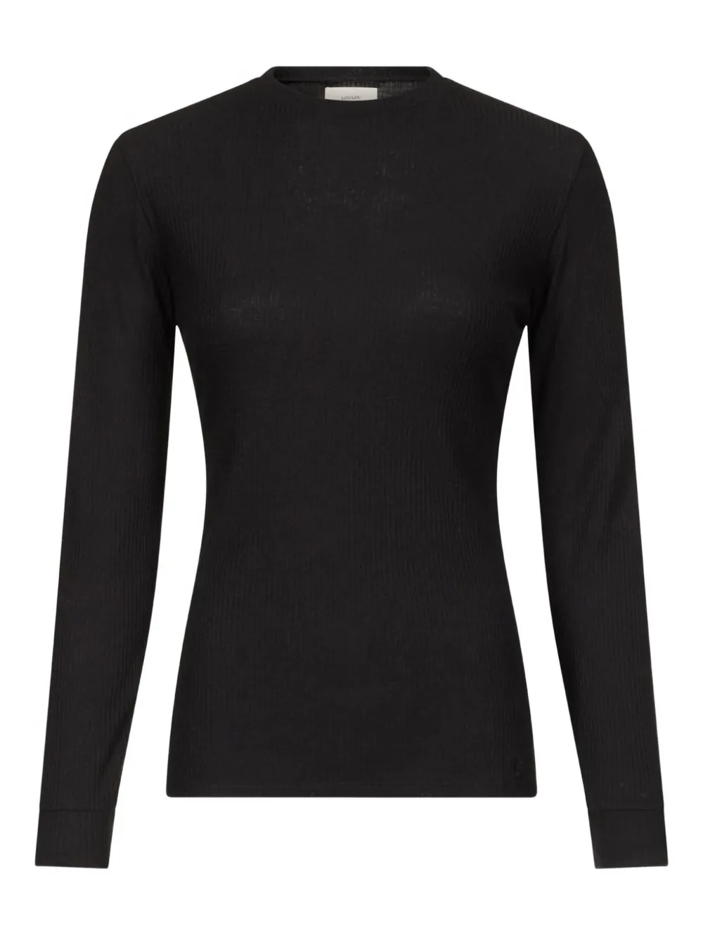 LouLou de Saison Ortigia round-neck jumper - Black