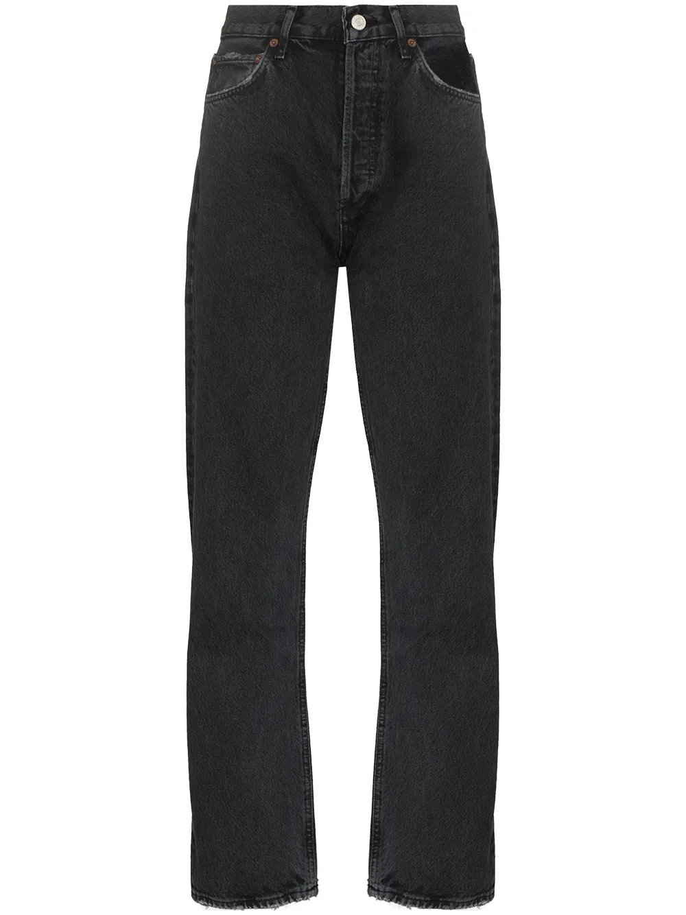 &apos;90s Pinch Waist straight-leg jeans